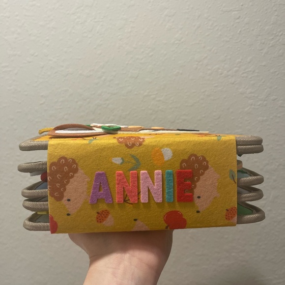 Personalized Felt Deer Quiet Book - Picture 8 of 8